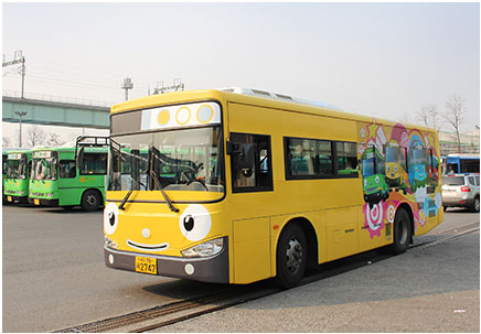 서울시 마을버스 캐릭터버스 도입